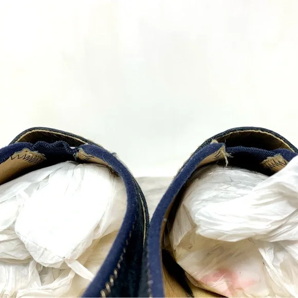 Softspots Navy Suede/Leather Comfort Sneakers 8.5 Wide Casual Sporty - Picture 9 of 12